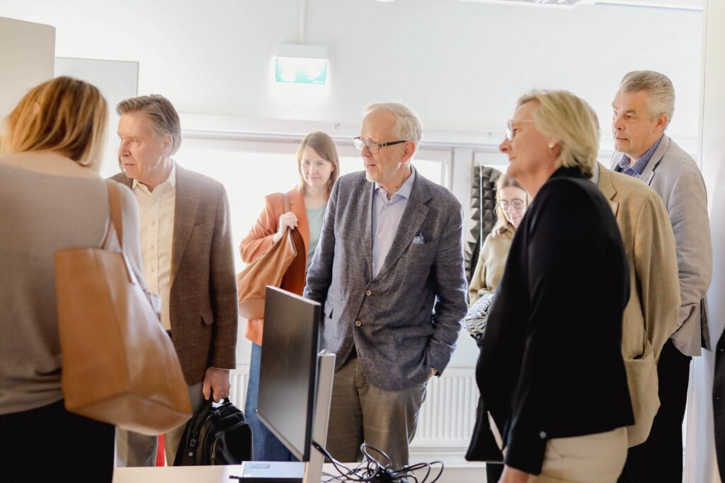 Ambassadörerna Henry Wiklund, Thomas Willhelmsson, Laila Andersson och Mikael Backan