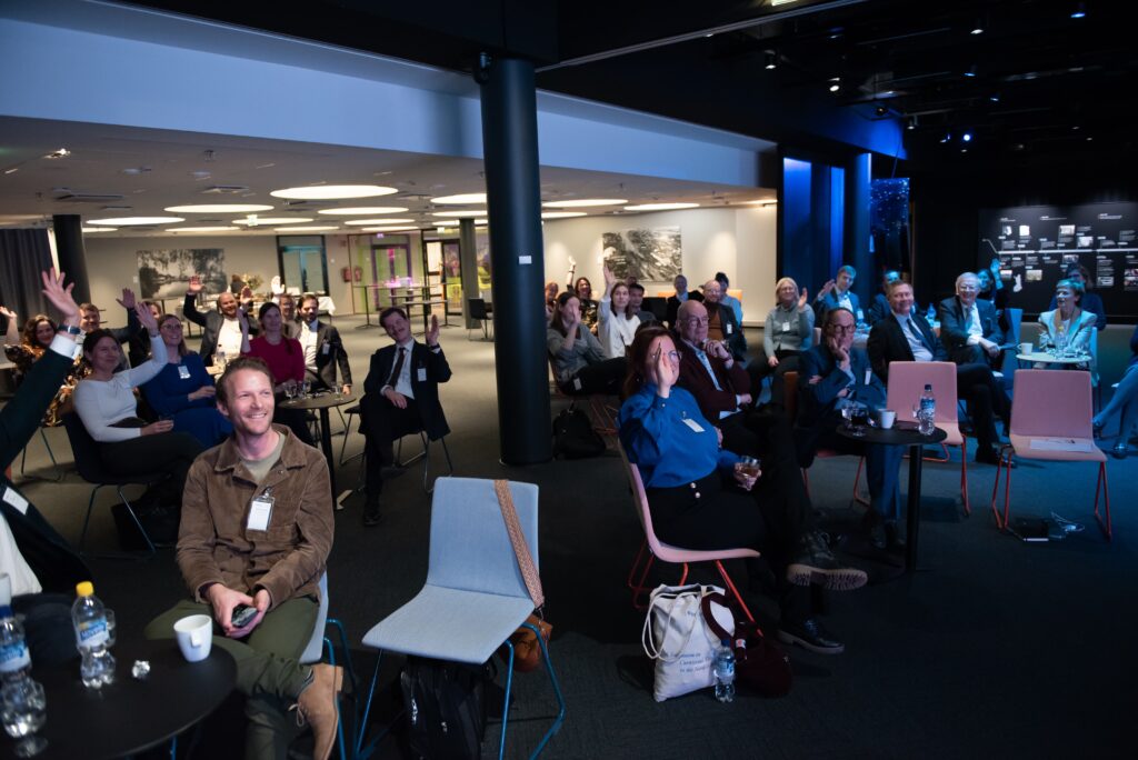 Ambassadörer och alumner i publiken på ambassadörs- och alumnträffen 2025.