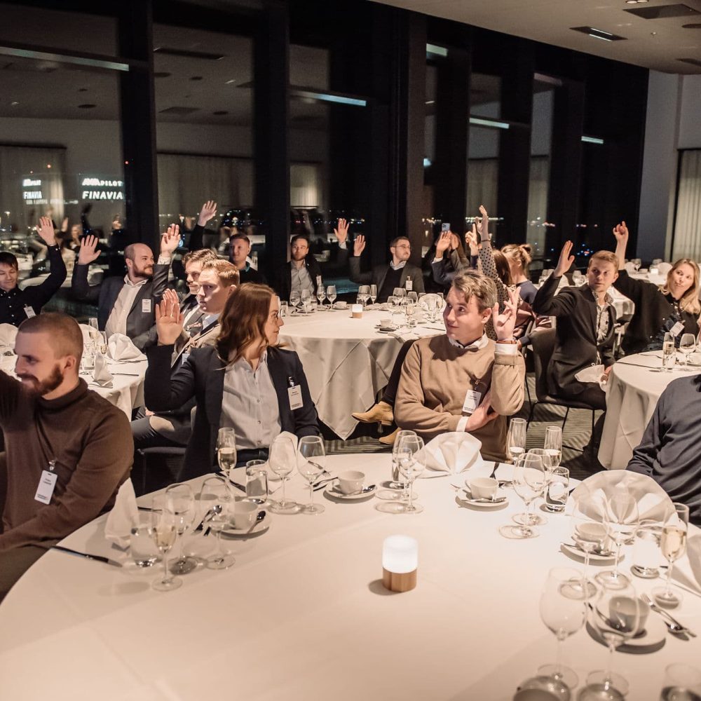 Deltagare på ambassadörs- och alumnträff.